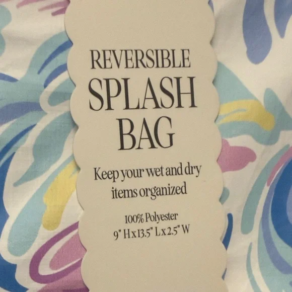 Lilly Pulitzer Pastel Swirl Splash Bag - Picture 2 of 2